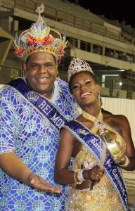 Rei Momo & Cris Alves, Rainha do Carnaval, Rio de Janeiro 2012
