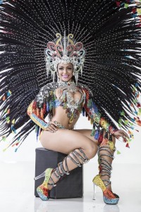 Clara Paixão, The Carnival Queen of Rio de Janeiro 2016. Foto Marcos Mello