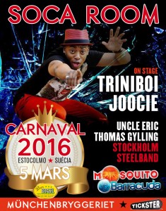 Soca Room at Stockholm Carnival 2016