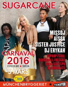 Sucarcane • Missdj, Dj Aïssa, Sister Justice och DJ Erykah