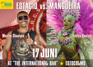 Estácio vs. Mangueira In Stockholm, Bar Brasil 2016