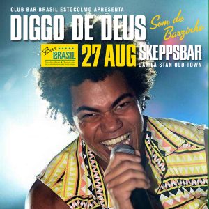 Diggo de Deus "Som de Barzinho" at Bar Brasil 27/8