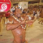 Bilder från karnevalen i Rio 2014 ”Ensaios técnicos”