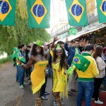 Bilder från festen på Debaser Strand: Brasilien-Kroatien 12/6