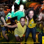 Pictures from the Bar Brasil-party: Brazil–Chile, the 28th of june 2014