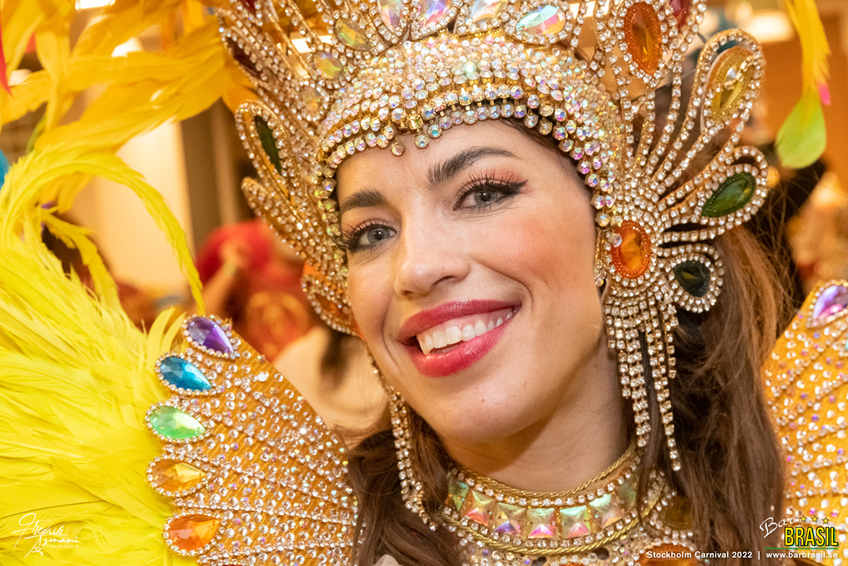© Foto: Fredrik Azmani. BAR BRASIL – Stockholm Carnival 2022. Algeria do Samba.