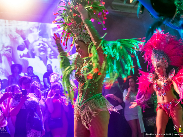 © Foto: Fredrik Azmani. BAR BRASIL – Stockholm Carnival 2022. Alegria do Samba.