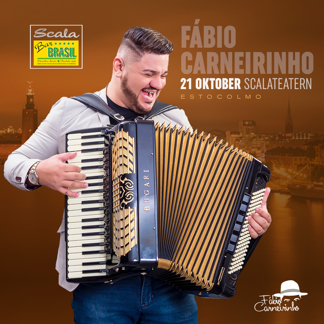 Bar Brasil presents Fabio Carneirinho live at Scalateatern 21/10 2022.
